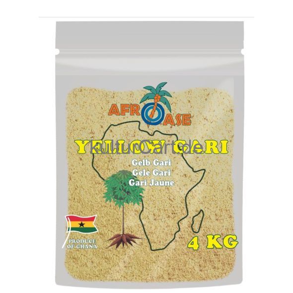 Afroase Yellow Gari 4kg - image 3 | Omowest Afro Intercontinental Shop | KulturCart