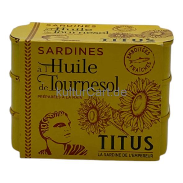Titus Sardine | Titus la sardine de l’empereur 375g (3 x 125g) ( - image 5 | Afro Center & Afro Cut Krefeld | KulturCart