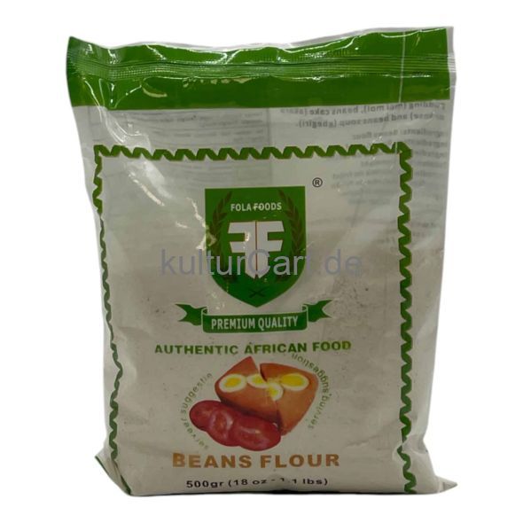 Fola Foods Beans Flour (500g) - image 1 | Afro Center & Afro Cut Krefeld | KulturCart