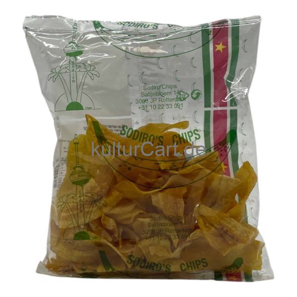 Sodiro’s Plantain Chips (85g) - image 2 | Afro Center & Afro Cut Krefeld | KulturCart