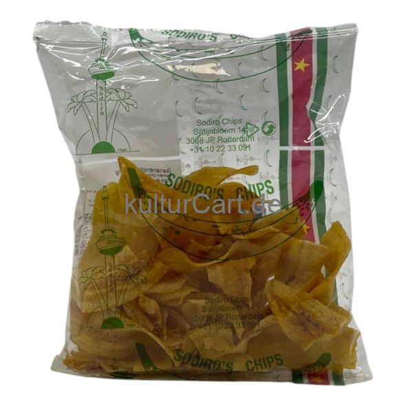 Sodiro’s Plantain Chips (85g) - image 4 | Afro Center & Afro Cut Krefeld | KulturCart