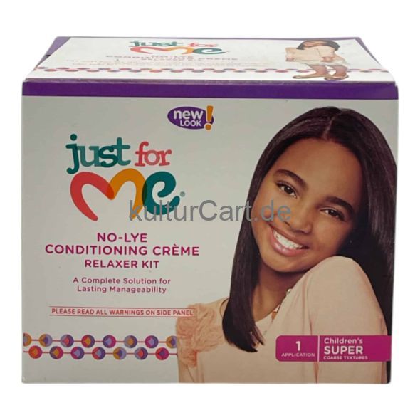 Just For Me Conditioning Creme Relaxer Kit - image 4 | Afro Center & Afro Cut Krefeld
