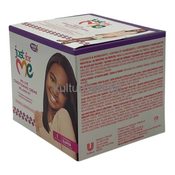 Just For Me Conditioning Creme Relaxer Kit - image 2 | Afro Center & Afro Cut Krefeld
