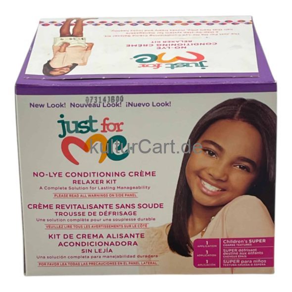 Just For Me Conditioning Creme Relaxer Kit - image 3 | Afro Center & Afro Cut Krefeld
