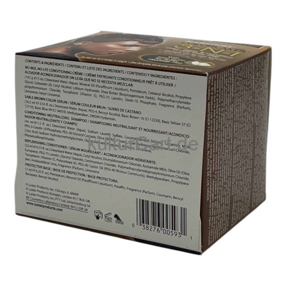 Luster's Pink Short Looks Colorlaxer 3-N-1 Sable Brown - image 2 | Afro Center & Afro Cut Krefeld | KulturCart