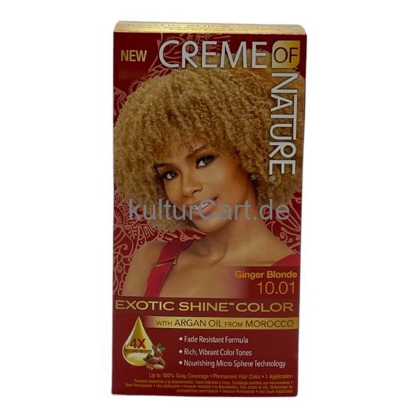 Creme of Nature Exotic Shine Hair Color /GINGER BLONDE 10.01 - image 1 | Afro Center & Afro Cut Krefeld | KulturCart