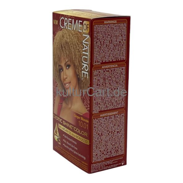 Creme of Nature Exotic Shine Hair Color /GINGER BLONDE 10.01 - image 3 | Afro Center & Afro Cut Krefeld | KulturCart
