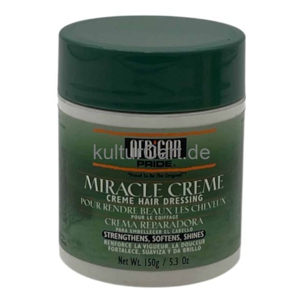 African Pride Miracle Crème Hair Dressing 150g - image 1 | Afro Center & Afro Cut Krefeld