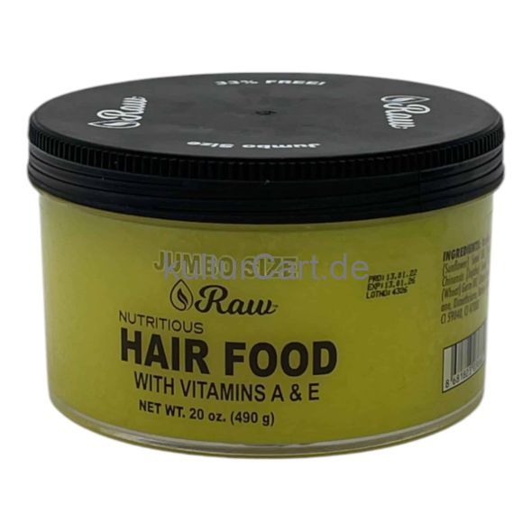Raw Nutritious Hair Food with Vit. A&E (490g) - image 2 | Afro Center & Afro Cut Krefeld | KulturCart
