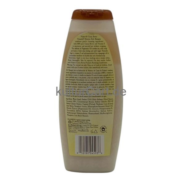 Palmer's Cocoa Butter Formula Cocoa Butter Moisture Rich Shampoo - 13.5 oz - image 3 | Afro Center & Afro Cut Krefeld | KulturCart