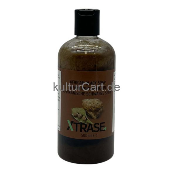 Xtrase African Black Soap 500ml - image 1 | Afro Center & Afro Cut Krefeld | KulturCart