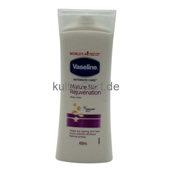 Vaseline Intensive Care Mature Skin Rejuvenation Body Lotion 400 ml - image 1 | Afro Center & Afro Cut Krefeld | KulturCart
