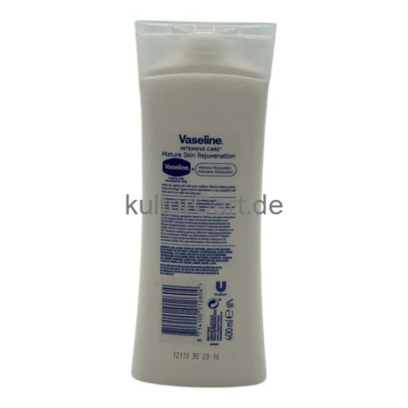 Vaseline Intensive Care Mature Skin Rejuvenation Body Lotion 400 ml - image 3 | Afro Center & Afro Cut Krefeld | KulturCart
