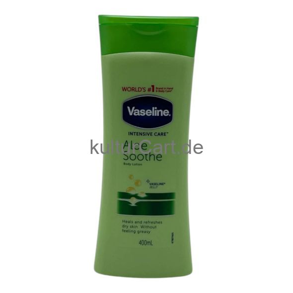 Vaseline Intensive Care Body Lotion Aloe Soothe 400ml - image 1 | Afro Center & Afro Cut Krefeld | KulturCart