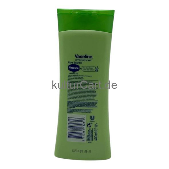 Vaseline Intensive Care Body Lotion Aloe Soothe 400ml - image 2 | Afro Center & Afro Cut Krefeld | KulturCart