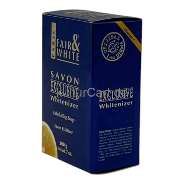 Fair & white Savon Exclusive Whitenizer 200g - image 2 | Afro Center & Afro Cut Krefeld | KulturCart