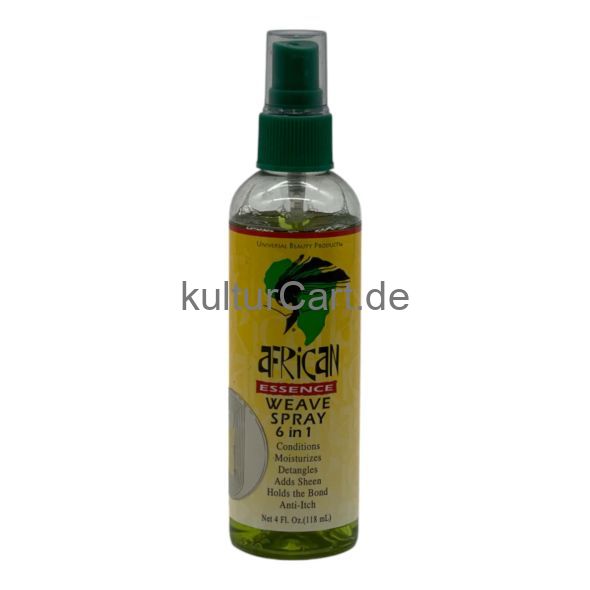 6 IN 1 WEAVE SPRAY FOR SYNTHETIC AND HUMAN HAIR 4OZ - image 1 | Afro Center & Afro Cut Krefeld | KulturCart