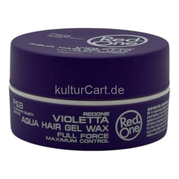 Red One Aqua Hair Wax Violetta 150ml - image 1 | Afro Center & Afro Cut Krefeld | KulturCart