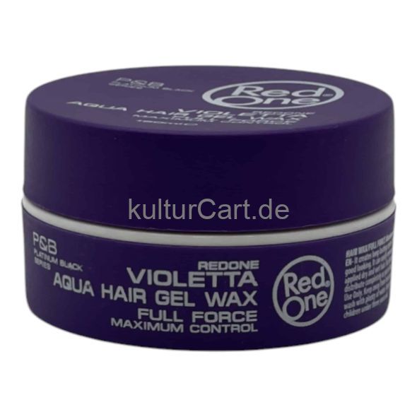 Red One Aqua Hair Wax Violetta 150ml - image 2 | Afro Center & Afro Cut Krefeld | KulturCart