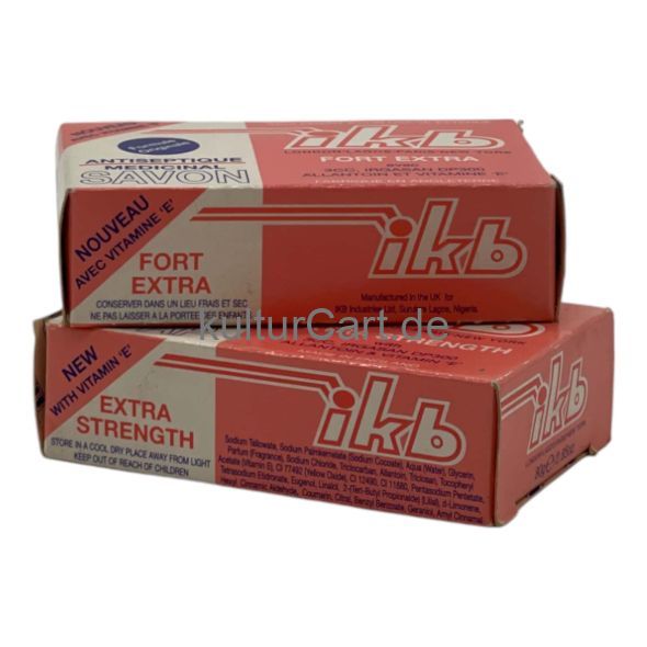 IKB Antiseptic Medicated Soap 80g - image 2 | Afro Center & Afro Cut Krefeld
