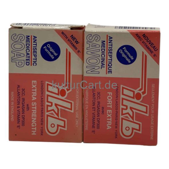 IKB Antiseptic Medicated Soap 80g - image 3 | Afro Center & Afro Cut Krefeld
