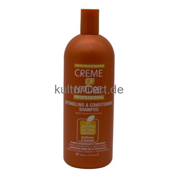 CREME OF NATURE Professional Detangling & Conditioning Shampoo, 32 Oz - image 1 | Afro Center & Afro Cut Krefeld