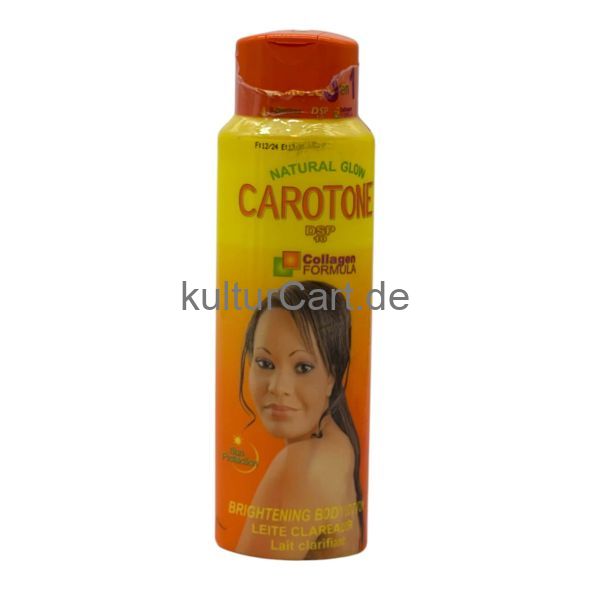 Carotone Brightening Body Lotion, Sun Protection DSP 10, Collagen Formula (550ml) - image 1 | Afro Center & Afro Cut Krefeld | KulturCart