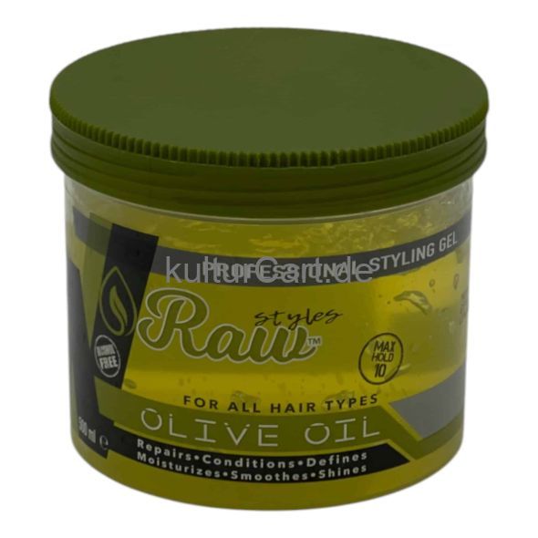 Raw Style Olive Oil Gel 500g - image 1 | Afro Center & Afro Cut Krefeld | KulturCart
