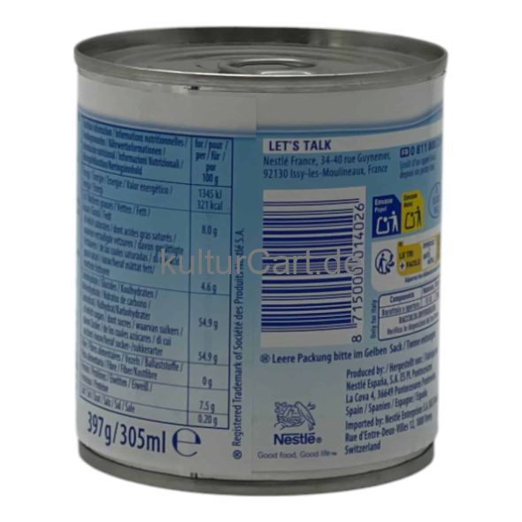 Nestle sweetened condensed milk (397g) - image 3 | Afro Center & Afro Cut Krefeld | KulturCart