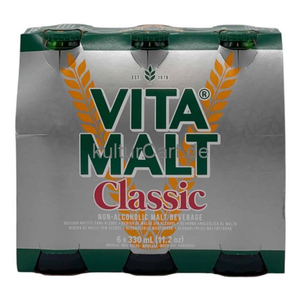 Vita Malt Classic (bottles) 6 X 330ml - image 1 | Afro Center & Afro Cut Krefeld | KulturCart