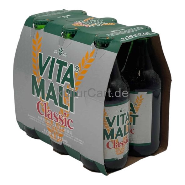 Vita Malt Classic (bottles) 6 X 330ml - image 3 | Afro Center & Afro Cut Krefeld | KulturCart