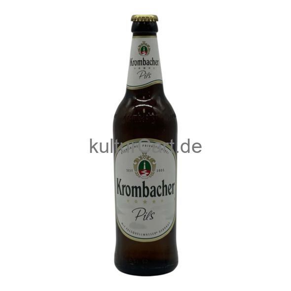 Krombacher Pils Beer (0.5l) - image 1 | Afro Center & Afro Cut Krefeld | KulturCart