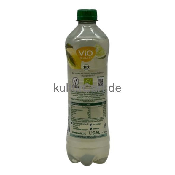 Vio Bio Limo Zitrone Limett Lemonade (250ml) - image 3 | Afro Center & Afro Cut Krefeld | KulturCart
