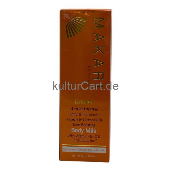 Makari Extreme Carrot & Argan Oil Skin Tone Boosting Body Milk 16.8oz - image 1 | Afro Center & Afro Cut Krefeld | KulturCart