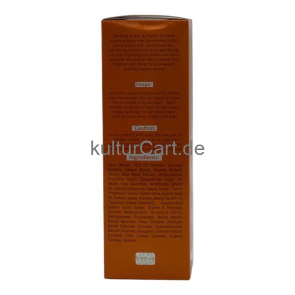 Makari Extreme Carrot & Argan Oil Skin Tone Boosting Body Milk 16.8oz - image 2 | Afro Center & Afro Cut Krefeld | KulturCart