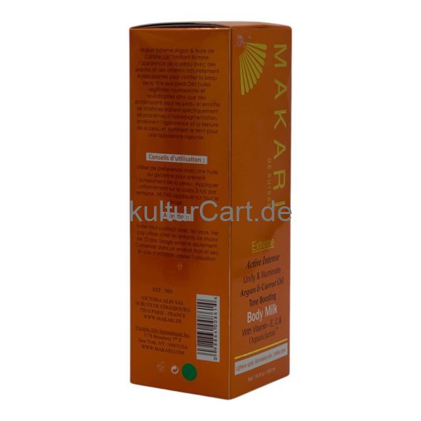 Makari Extreme Carrot & Argan Oil Skin Tone Boosting Body Milk 16.8oz - image 3 | Afro Center & Afro Cut Krefeld | KulturCart
