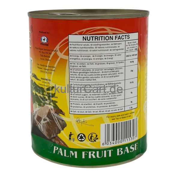 PRAISE - Abeu Dro (Palm Cream with Herbs), 800g - image 2 | Afro Center & Afro Cut Krefeld