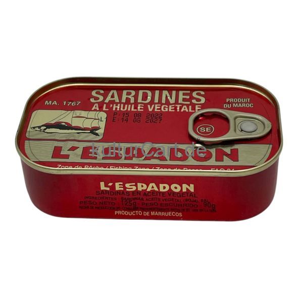 Bigi-mama sardines in vegetable oil (125g) - image 4 | Afro Center & Afro Cut Krefeld | KulturCart