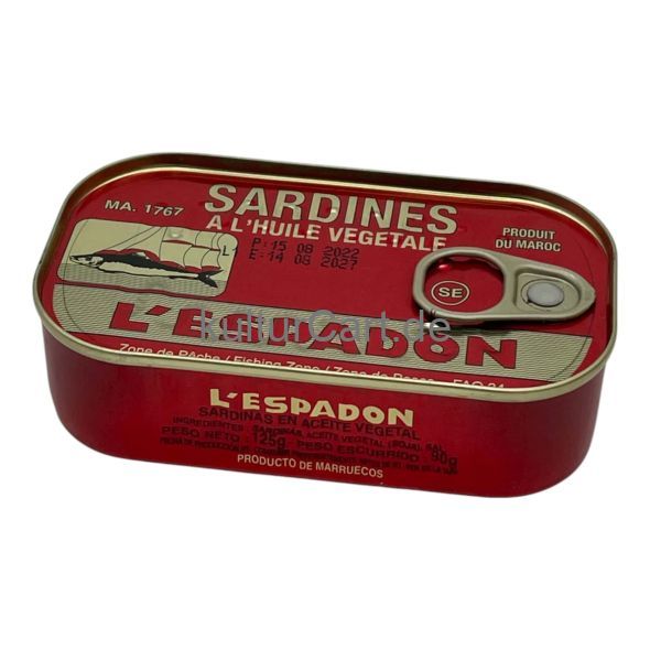 Bigi-mama sardines in vegetable oil (125g) - image 5 | Afro Center & Afro Cut Krefeld | KulturCart