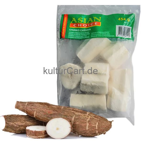 Cassava Chunk Frozen 2,5kg - image 4 | Omowest Afro Intercontinental Shop | KulturCart