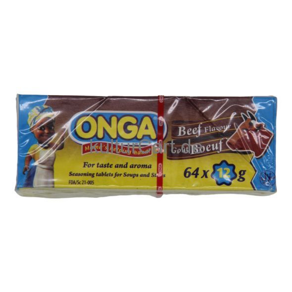 Onga Seasoning Beef Flavour (64 x 12g) - image 3 | Afro Family Shop | KulturCart