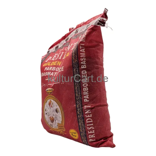 Lal qilla president golden sela parboiled basmati rice (5kg) - image 8 | OMOWEST AFRO INTERCONTINENTAL SHOP | KulturCart