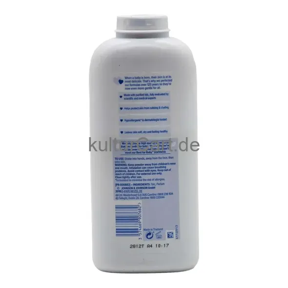 Johnson's Baby Powder (500g) - image 4 | OMOWEST AFRO INTERCONTINENTAL SHOP | KulturCart