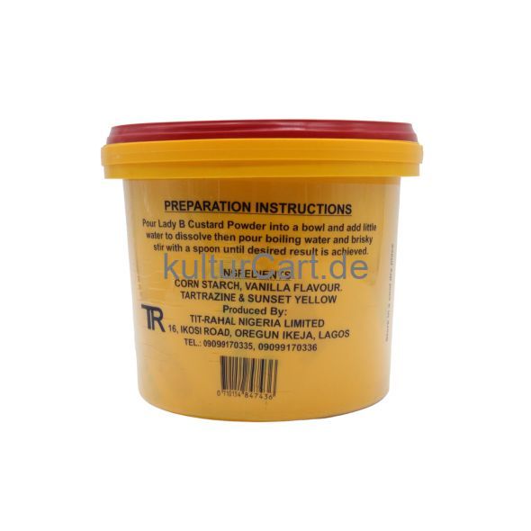 Lady B Custard Powder (2kg) - image 4 | Afro Family Shop | KulturCart