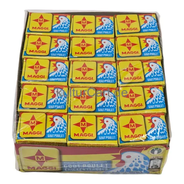 Maggi chicken flavour 60 x (10g) - image 1 | OMOWEST AFRO INTERCONTINENTAL SHOP | KulturCart