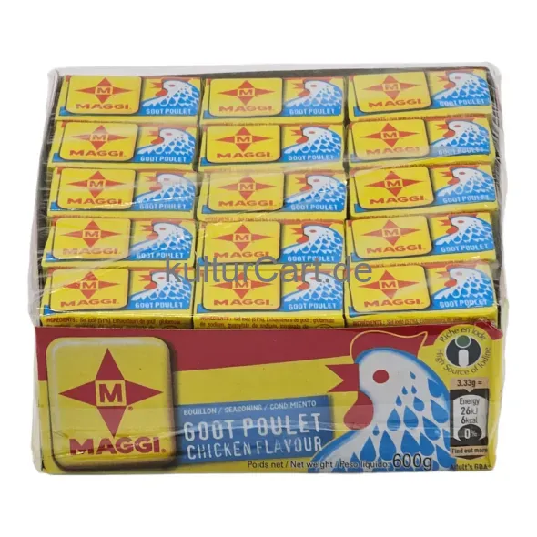 Maggi chicken flavour 60 x (10g) - image 2 | OMOWEST AFRO INTERCONTINENTAL SHOP | KulturCart