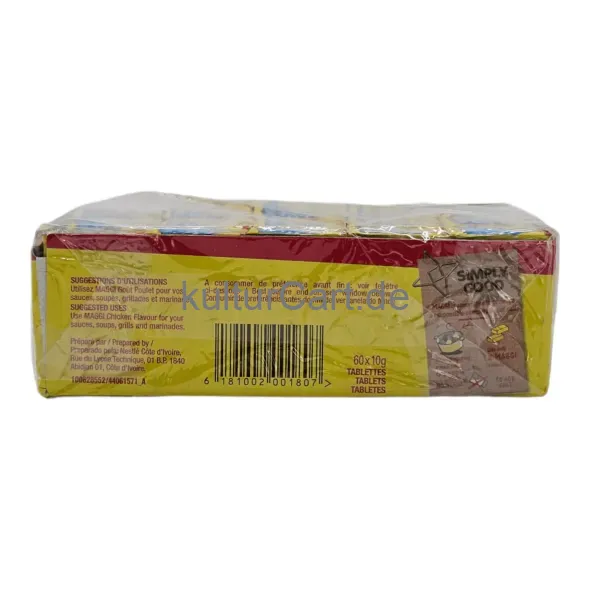 Maggi chicken flavour 60 x (10g) - image 3 | OMOWEST AFRO INTERCONTINENTAL SHOP | KulturCart