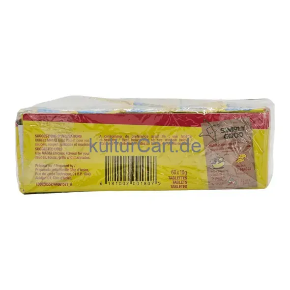 Maggi chicken flavour 60 x (10g) - image 4 | OMOWEST AFRO INTERCONTINENTAL SHOP | KulturCart