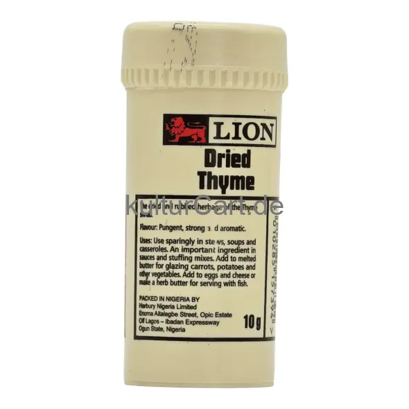 Lion dried thyme (10g) - image 9 | OMOWEST AFRO INTERCONTINENTAL SHOP | KulturCart