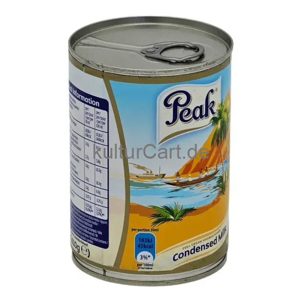 Peak full cream unsweetened condensed milk (410g) - image 8 | OMOWEST AFRO INTERCONTINENTAL SHOP | KulturCart